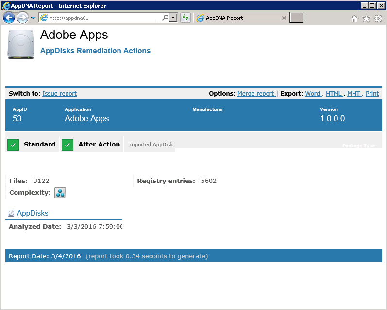 Adobe Apps Report