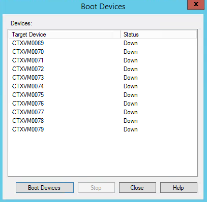 Boot Target Devices