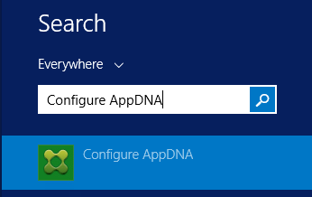 Configure AppDNA Application
