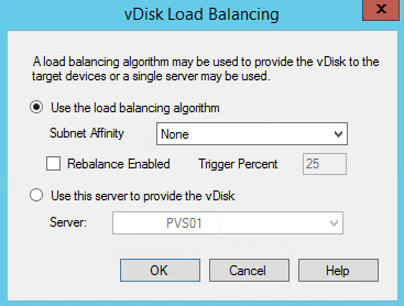 vDisk Load Balancing Check