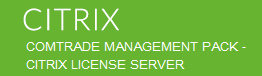 Comtrade Citrix License Server Management Pack Install
